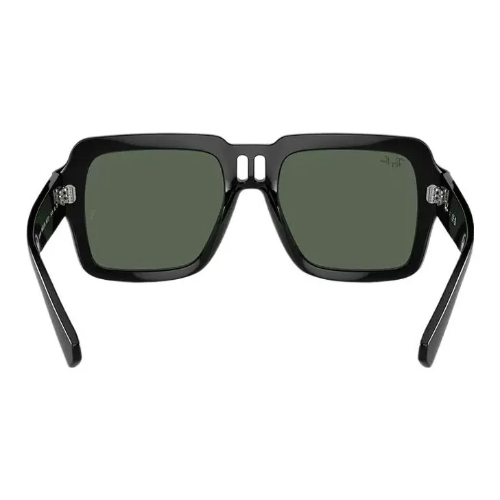 RayBan Injection Molded Square Sunglasses Unisex Black-3