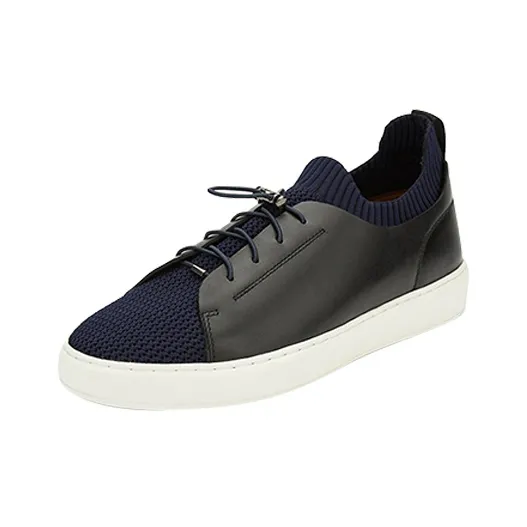 TIMOTHY&CO. Low-Top Skateboard Shoes Men's Blue-2