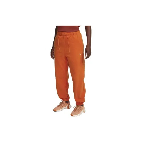 Nike Therma-FIT One Knitted Sweatpants Women's Orange