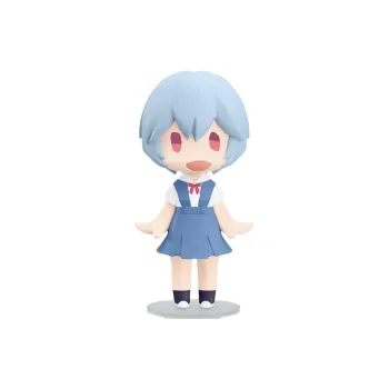GSC Rei Ayanami HELLO! GOOD SMILE EVA School Uniform In Stock Chibi Figures