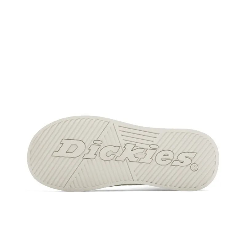 Dickies Trendy Classic And Versatile High Top Canvas Shoes Women's Beige-4