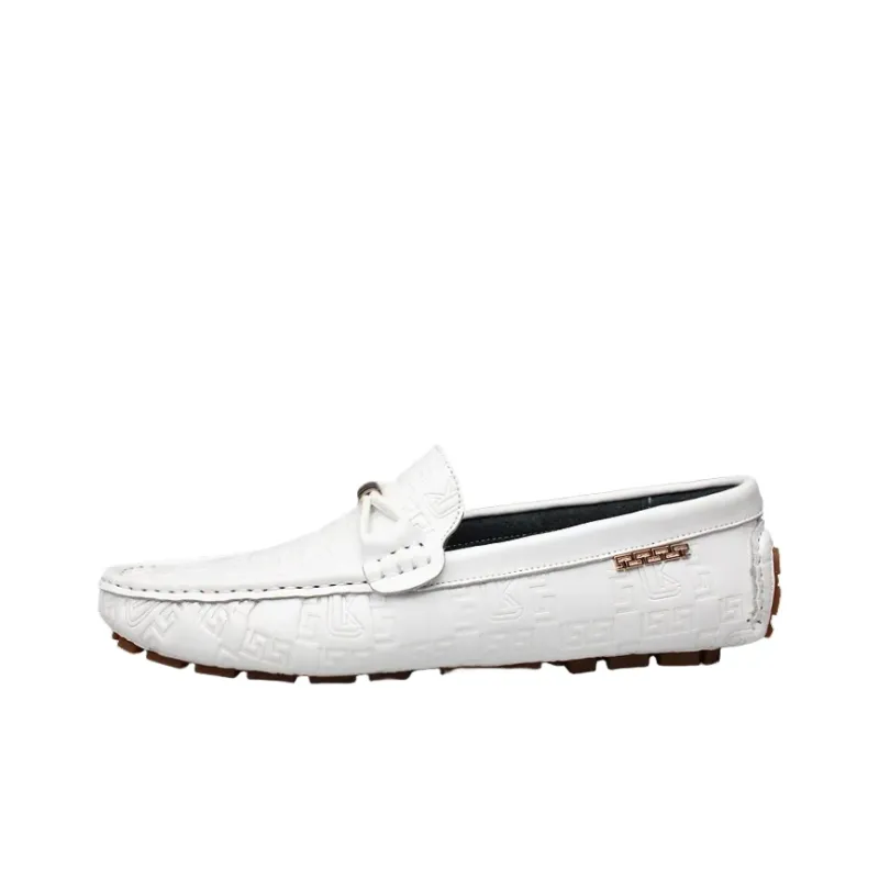 CKVUSAMG Gommino Loafers Men Black/White/Blue-0