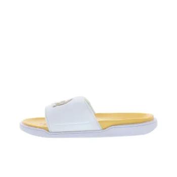 LACOSTE Massage Antibacterial Slide Slippers Women's White