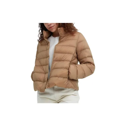 UNIQLO Down Jackets Women's Khaki -32