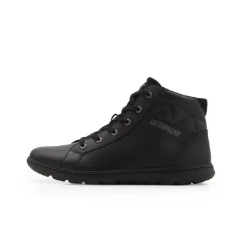 CAT CLAUDE MID B4C SS23 Anti Slip Wear Resistant High Top Casual Shoes Men's Black