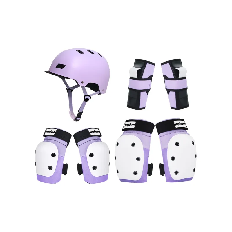 KUFUN Skateboard Protective Gears Composite Material EVA Outdoor Sports Unisex S M L XL Phantom Black-9