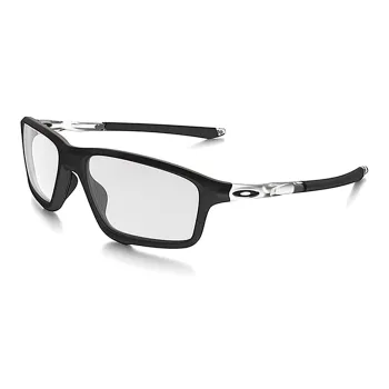 Oakley TR/Memory Plastic Irregular Shape Eyeglass Frames Unisex Black