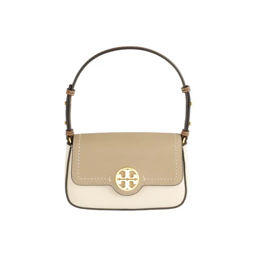 TORY BURCH Leather Shoulder Bag Handbag Shoulder Bag Women's Ecru & Brown
