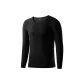 [Seamless Crew Neck]Gentleman Black