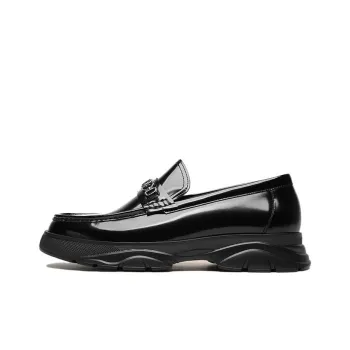 CROWN Loafers Men's Black One Yard Larger