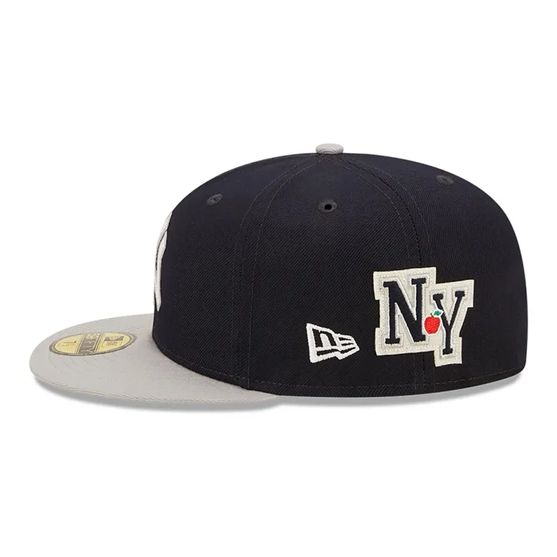 New Era Baseball Caps Unisex Gray-3