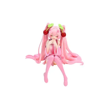 FURYU Hatsune Miku Cherry Hatsune Miku 2023 Smile Noodle Stopper Pre Sale Bonus Gifts 12cm