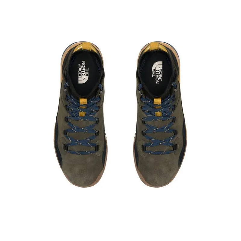 THE NORTH FACE Back to Berkeley3 TO BERKELEY 3 Anti Slip Wear Resistant High Top Casual Shoes Men's Green-1