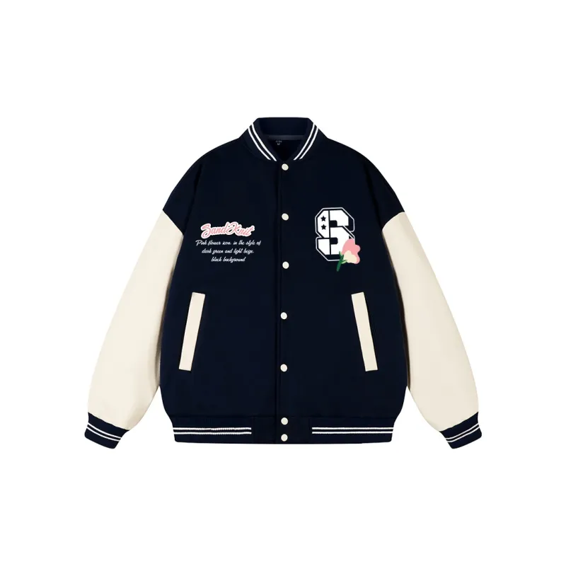 SandKnit Baseball Jacket Unisex-14