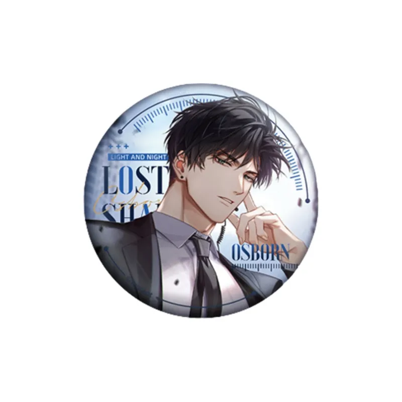 The Love Of Light And Night Osborn Evan Sariel Jesse Charlie Su Tinplate Badge Fourth Edition IP Merch-1