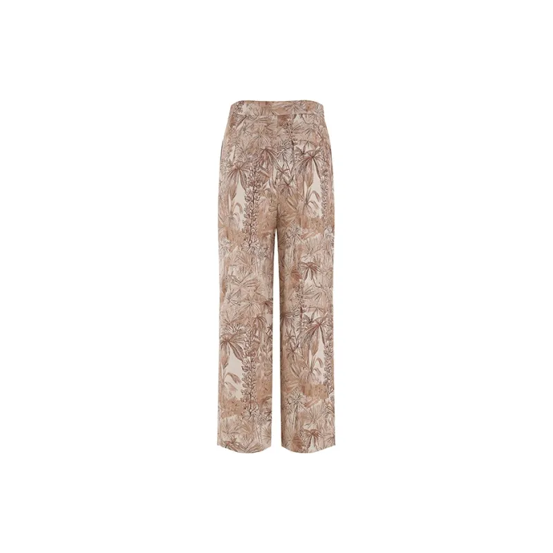 MaxMara Studio Casual Pants Women's Brown-1