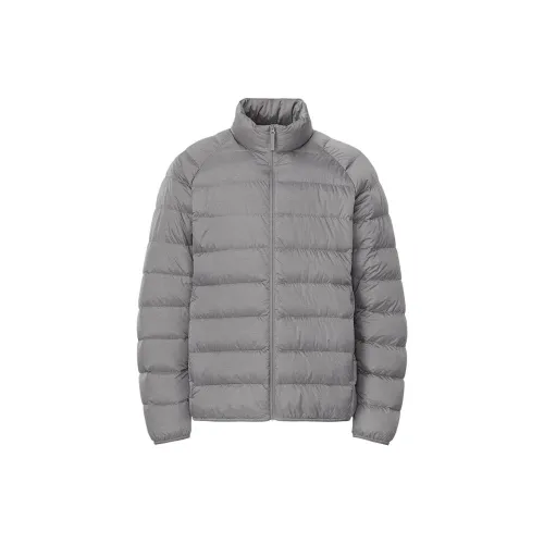 UNIQLO Down Jackets Men Sky Gray