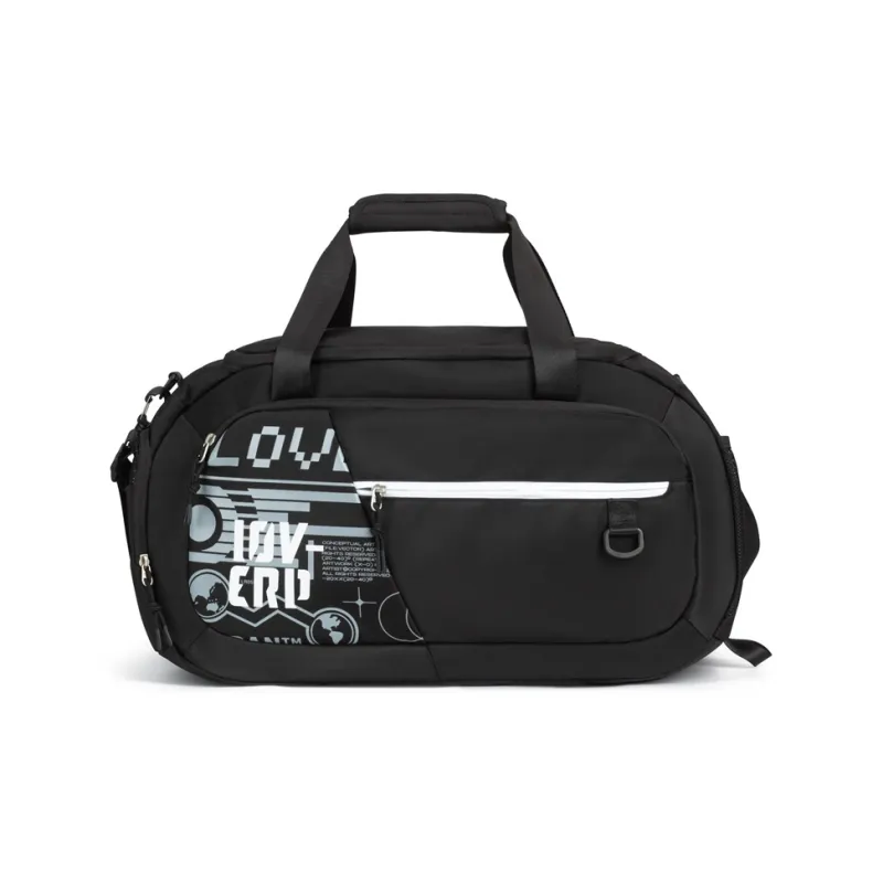 LOVERPUSS Polyester Basketball Bag Handbag Shoulder Bag Crossbody Bag Gym Bag Unisex White Black-11