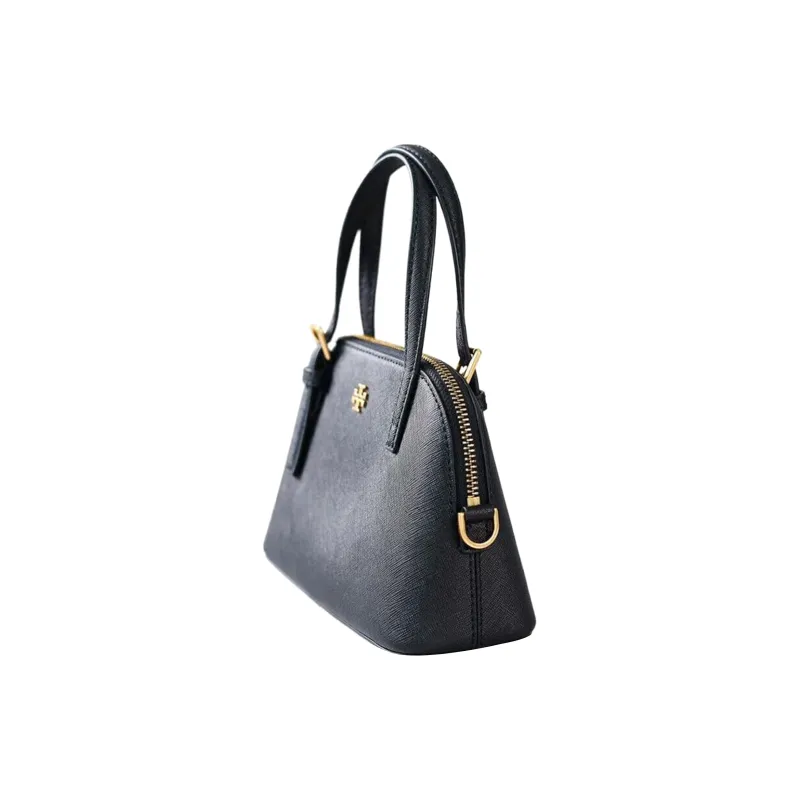 TORY BURCH Emerson Leather Dome Bag One Shoulder Handbag Women's Black-4