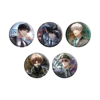 The Love Of Light And Night Osborn Evan Sariel Jesse Charlie Su Tinplate Badge Fourth Edition IP Merch