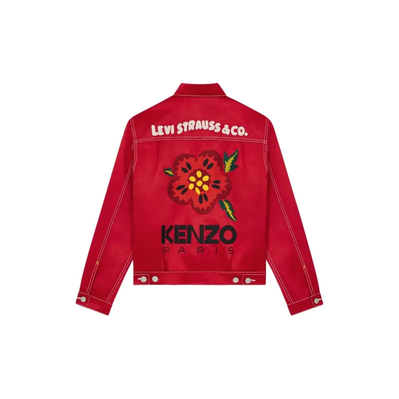 KENZO X LEVI'S Type Ii Genderless Trucker Jacket-1