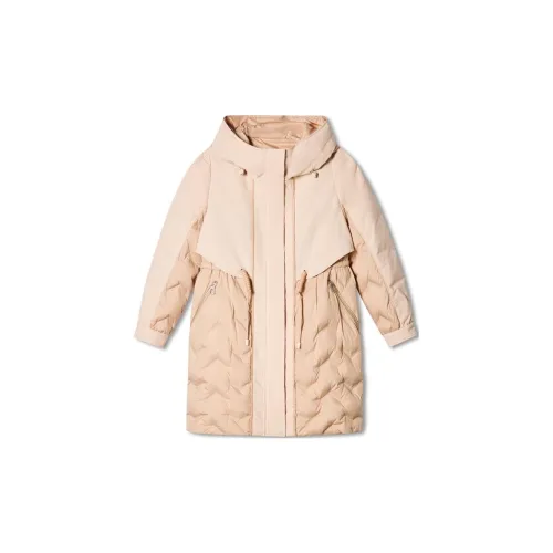 P.Salt Down Jackets Women's Light Coffee