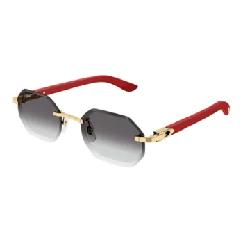 Cartier Geometric Frame Sunglasses