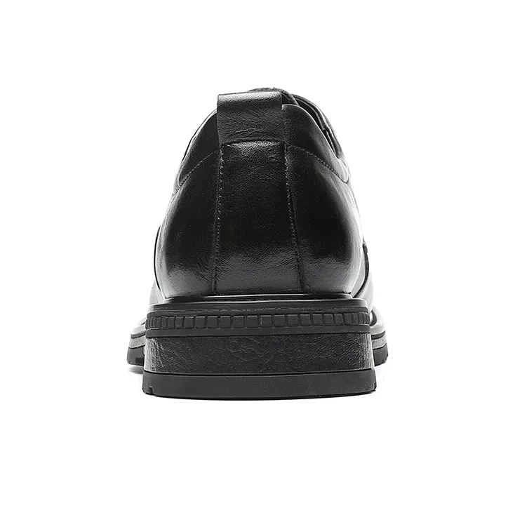 15 MINS Dress Shoes Men Low Top Black/Brown-4