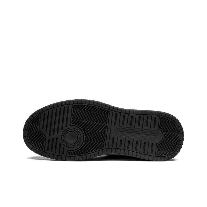 15 MINS Wear Resistant Low Top Skateboard Shoes Men's Black-5