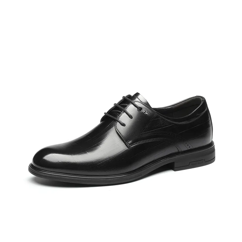 15 MINS Dress Shoes Men Low Top Black/Brown-1
