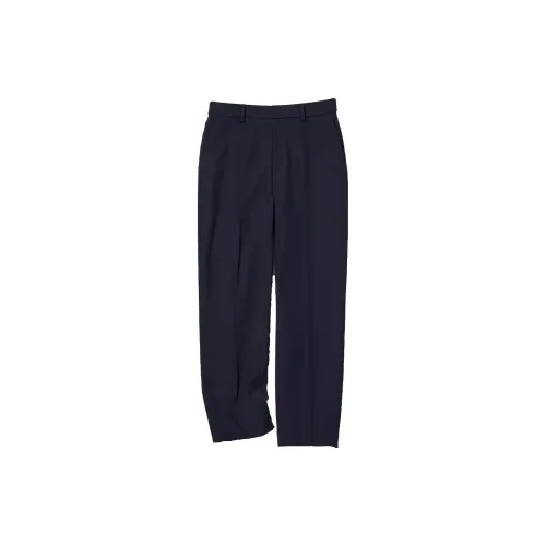 UNIQLO Suit Trousers Women's Navy Blue