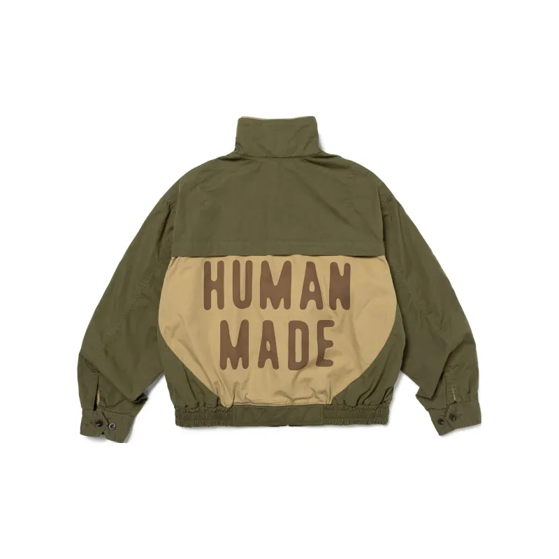 HUMAN MADE FW23 Fall/Winter Collection Jackets & Coats Unisex Olive Green-2