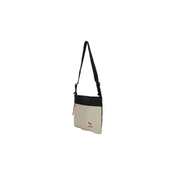 PUMA Fabric Shoulder Bag Crossbody Bag Regular Unisex Umber And Black