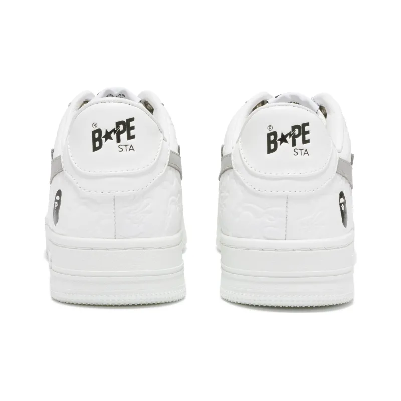 A BATHING APE Bape Sta Low #3 Line Camo White-4