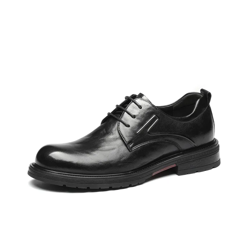 15 MINS Dress Shoes Men Low Top Black/Brown-1