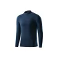 [Mock Neck]Sapphire Blue