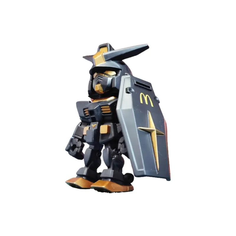 BANDAI x McDonald's Q Width RX 78 2 GUNDAM Ver.ANGUS QMSV Mini Angus Exclusive Gundam Assembled Models-1