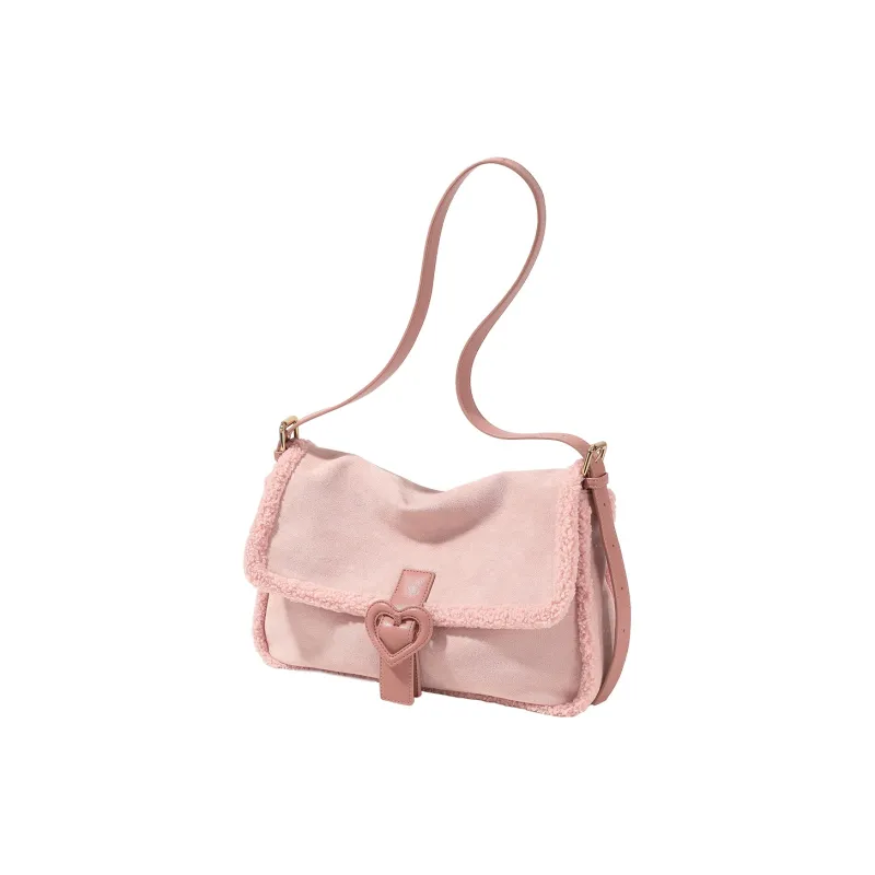 AILUXI Fabric Tote Crossbody Bag Shoulder Bag Regular Women's Nebula Pink-1