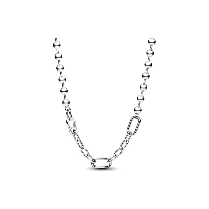 Pandora ME 925 Sterling Silver Necklaces Women's Silver-0