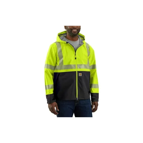 Carhartt Jackets Men Neon Yellow/Black