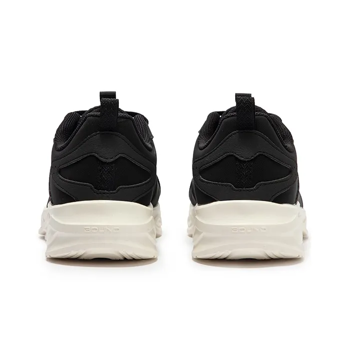 361° Blade Warm Low Top Running Shoes Women's Black White-3