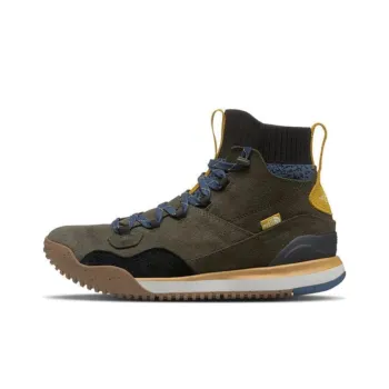 THE NORTH FACE Back to Berkeley3 TO BERKELEY 3 Anti Slip Wear Resistant High Top Casual Shoes Men's Green