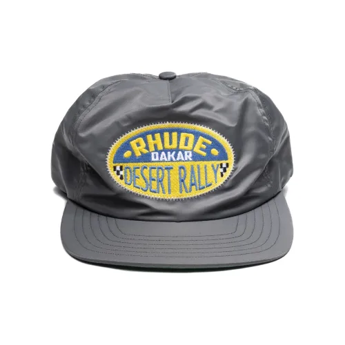 RHUDE Logo-patch Snapback Cap