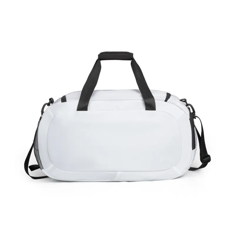 LOVERPUSS Polyester Basketball Bag Handbag Shoulder Bag Crossbody Bag Gym Bag Unisex White Black-7