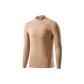 [Mock Neck]Brown