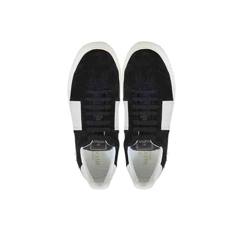 Valentino Rockstud Fly Crew Sneaker 'Black'-3