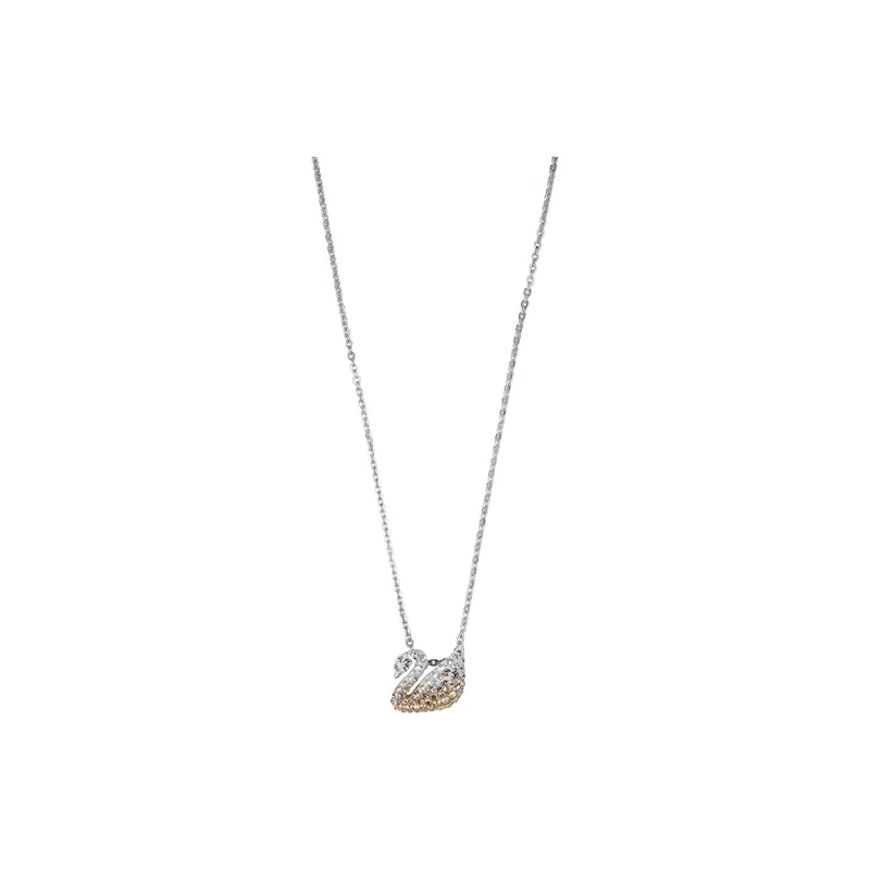 Swarovski Alloy Necklaces Women's Gradient Yellow-0