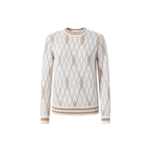 JZ. ANNAKRO Sweaters Women's Floral Off White