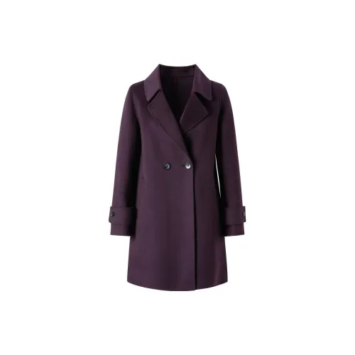 JZ. ANNAKRO Coats Women's Dark Purple