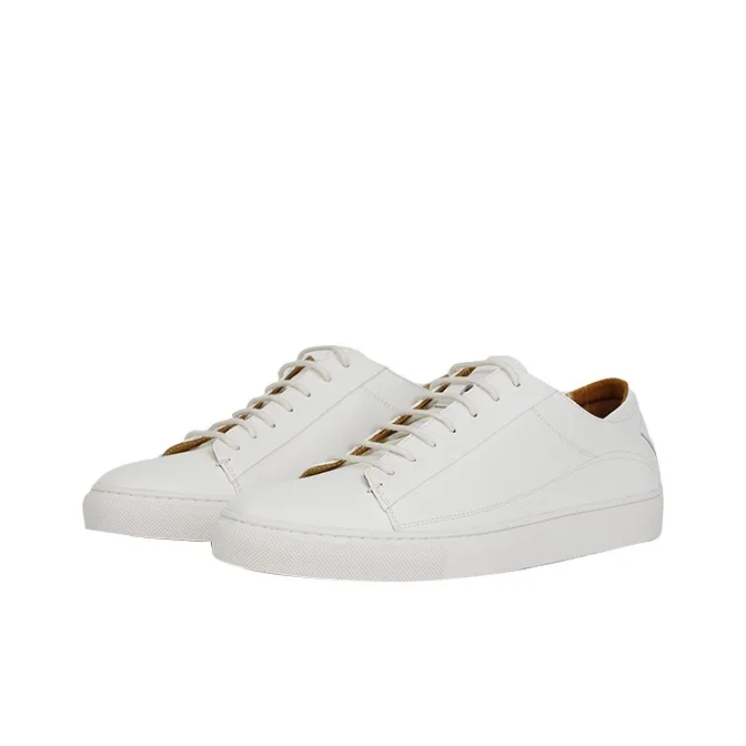 TIMOTHY&CO. Low-Top Skateboard Shoes Men's White-4